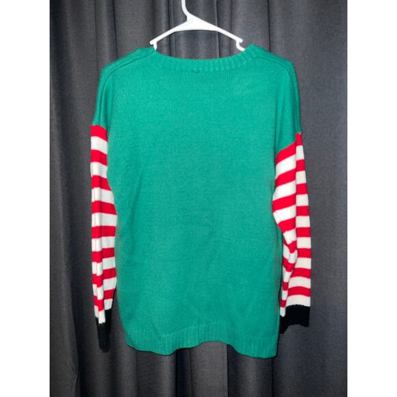Ugly Christmas Sweater Xmas Size Petite Large - Picture 3 of 3